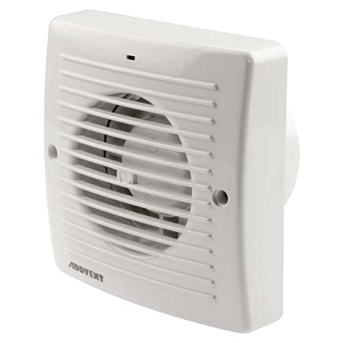Addvent AVX100TN Axial Extractor Fan 100mm (Timer Model), White