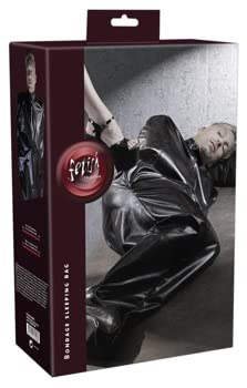 Sac de couchage simili cuir Fetish Collection contre la routine intime
