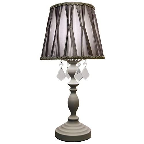 ムーラ テーブルランプ ベッドサイド ランプシェード ナイトランプ ソランジュ LED対応 OB-090-1T (グレー)
