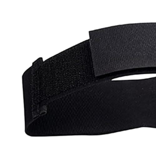 Fancyes Hockey Leg Strap Goalie Leg Strap Protective Gear Elastic Anti Slip Ankle Goalie Pads Shin Guard for Street Miss Athletic Men - Thumbnail 3