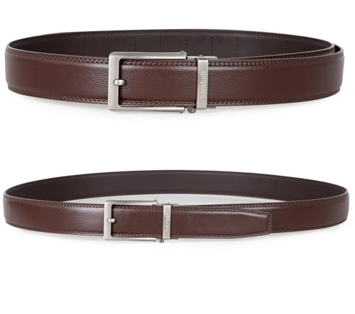 Image of HORNBULL Smith Leather Belt for Men | Mens Belt Autolock | Formal and Casual Leather Belt for Men