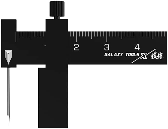 ANSAI Equidistant Parallel Scriber For Gundam Military Miniature Scale Model Hobby Resin GK, Machinists, Technicians Or Craftsmen (Black)