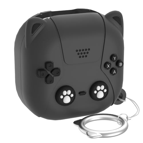Image of Silicone Case Cover for Samsung Galaxy Buds Core (2025) (Cat Black)
