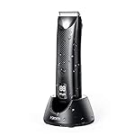 Body Trimmer for Men, Electric Groin Hair Trimmer, Waterproof Wet/Dry Clippers, Rechargeable Ball Shavers with…