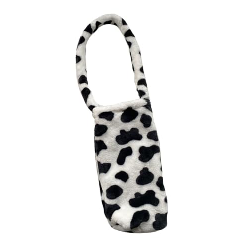 LOLIPPYY Housse de Bouteille d'Eau en Peluche Anti-Brûlure Étui Portable Bandoulière Compatible Bouteilles Inox et Plastique Léger Randonnée et Voyage