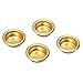 LE JOHNSON 15-3PPK3 4 Pack 3/4" Brass Door Pull