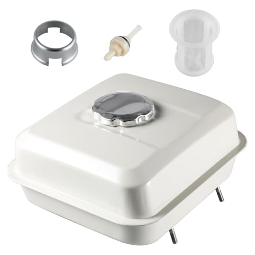 OQUGRHR Réservoir de carburant avec bouchon Filtre à carburant pour Honda GX140 GX160 GX200 5.5HP 6.5HP 168F 170F Moteur Générateur 17510-ZE1-030ZA