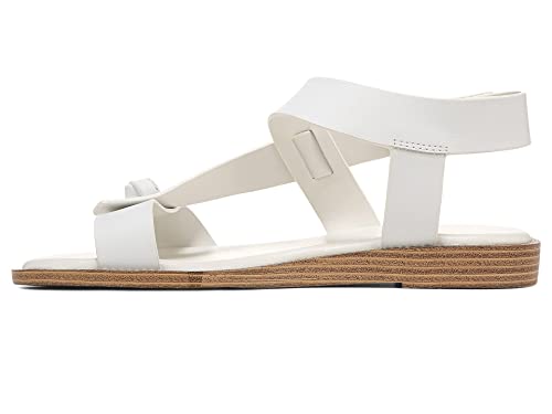 Image of Franco Sarto Womens Glenni Ankle Strap Flat Sandals