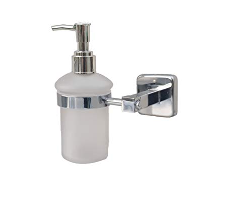 Image of Aquieen Stainless Steel 304 Wall Mounted Liquid Soap Dispenser With Installation Kit (Blanco)
