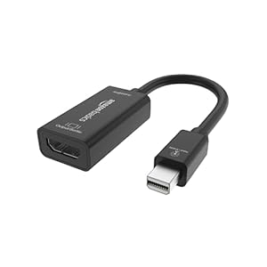 Amazon Basics MDP12-UH01 Mini-DisplayPort-HDMI-Adapter