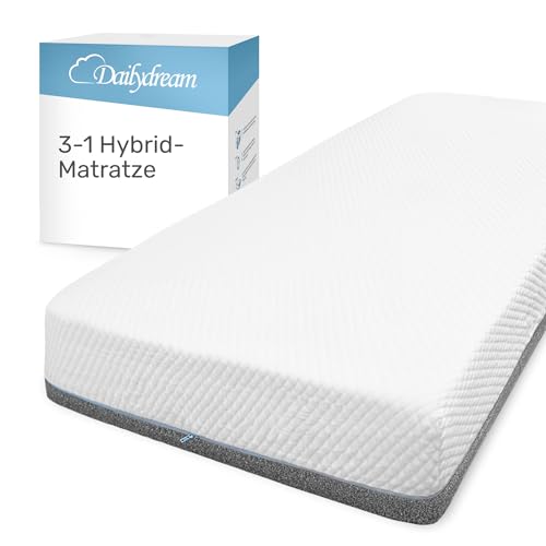 Dailydream 3in1 Matratze | Hybrid Taschenfederkern,...