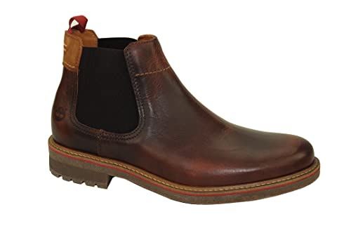 Timberland Oakrock Chelsea Boots Med Brown Full Grain Herren Stiefeletten...