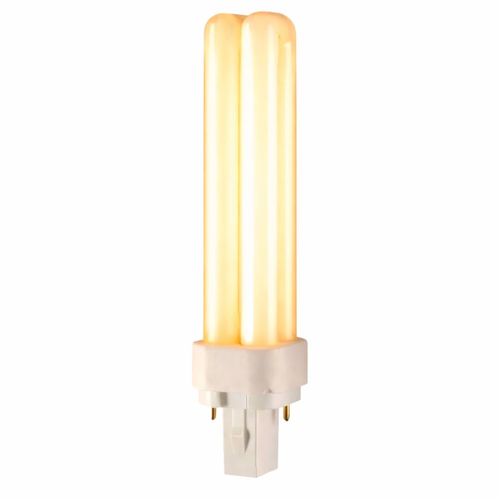 NCC-Licht 4 x Energiesparlampe Kompaktleuchtstofflampe 26W/830 G24d-3 2P 1750lm warmweiß 3000K
