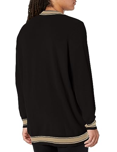 Image of Armani Exchange Women's Collegiate Capsule Oversized Knit Cardigan