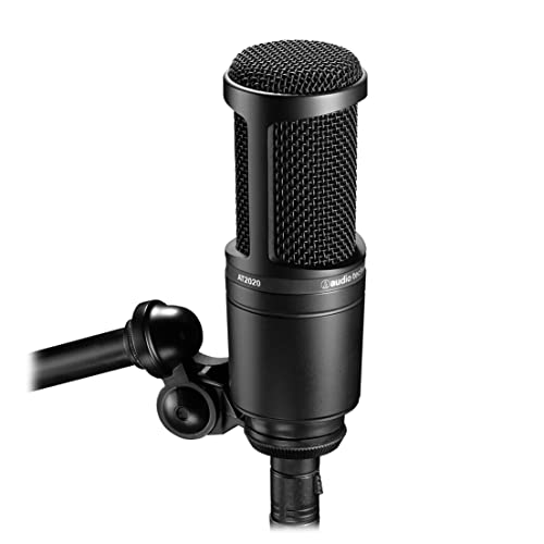 Audio-Technica AT2020 Cardioïde Condensatormicrofoon (XLR-aansluiting) voor voice-over, podcasting, streaming en opname… - Image 3