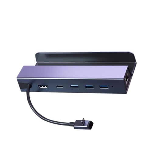 Multiple Port Type C Dock 60Hz USB A Fast Charging Adapter for Consoles