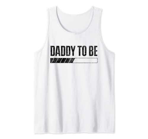 Daddy to be promoted father dad schwangerschaft tank top