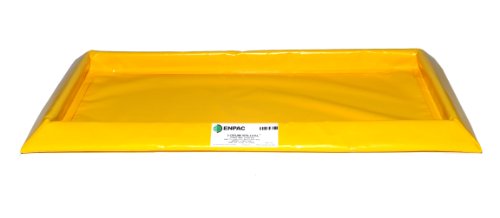 Enpac 5755-YE 2 Drum Flexible Sidewall Spillpal, 15 Gallon Spill Capacity, 2' Length x 4' Width x 3