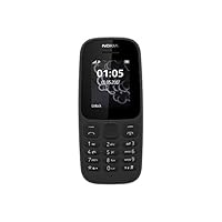 Nokia 105 Single SIM Mobile Phone (2017 Edition) - Black