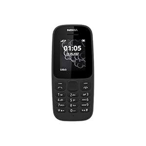 Nokia 105 Single SIM Mobile Phone (2017 Edition) - Black