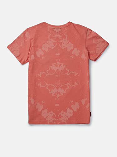 Image of Gini & Jony Boys Red Printed Knits Half Sleeves T-Shirt