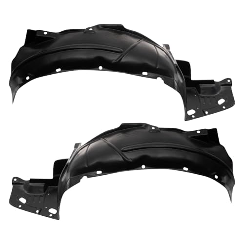 Image of TRQ Front Inner Fender Liner Set Compatible with 2004-2005 Acura TSX AC1248117 AC1249118