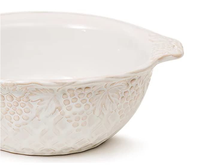 Temptations Ovenware Tara at Home 2 Qt Serving & Mixing Bowl Mix