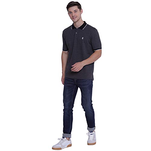 Image of Red Tape Solid Polo T-Shirt for Men | Premium Comfort | Classic Look