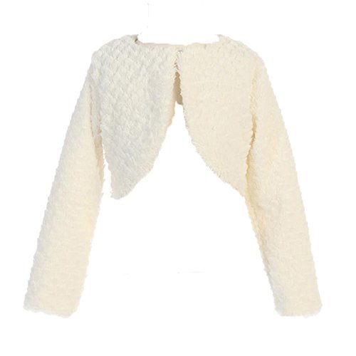 Lito Holiday/Winter/Christmas Faux Fur Bolero