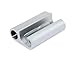 Burndy YPC28U4 Universal Crimpit, 3/0-4/0 Str. and 4/0, 250, 266.8, Aluminum and Copper Run, 6, 4, 3 Str. 6, 4, 3, 2 Sol. and 6, 4, 3, Aluminum and Copper Tap, 1-5/8" Length (Pack of 50)