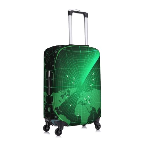 Radar Screen Luggage Cover for Suitcase, Suitcase Cover Protector Fit 25-28 Inch Luggage Travel Accessories, L3