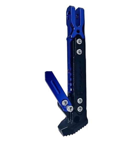 Support latéral moto anti-chute pour stabiliser les parkings sur sol mouillé