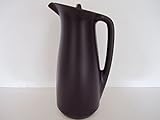 Jarra termo Tupperware b00zs 6phuy Thermos Jarra Térmica Tup 1 L térmica Wächter, de plástico, Negro, 15.6 x 15.4 x 33 cm