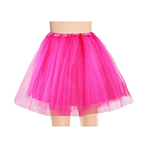 IDOTTA 80s Fancy Dress Costume Accessories Set,1980s T-Shirt Skirt Tutu Headband Gloves Earring Necklace Leg Warmers for Women Girls Party Retro Dress up - Image 3