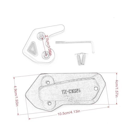 Extension béquille latérale support AK550 accessoires moto pad