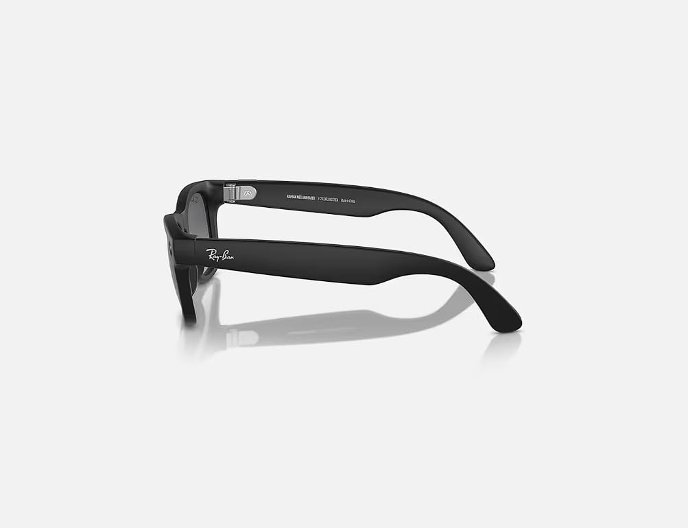 Ray-Ban Meta Brille Wayfarer, Mattschwarz/polarisierter Gradient Graphit, Regular