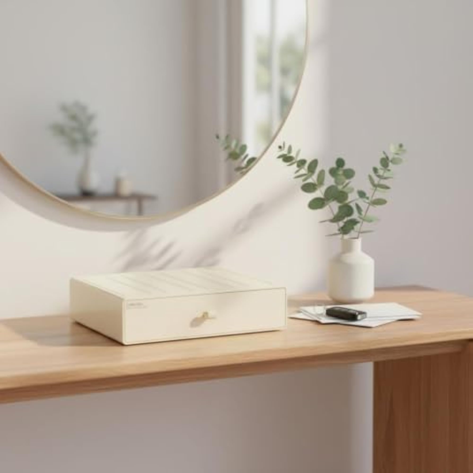 Multi-Functional Bulldog Statue Storage Tray Creative Design