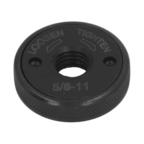Angle Grinder Flange Nut 5/8-11, Metal Self-Locking Pressure Plate, Quick Release Durable Flange Nut for Workshop, Construction, Repair, Industrial Maintenance, and Engineering Use
