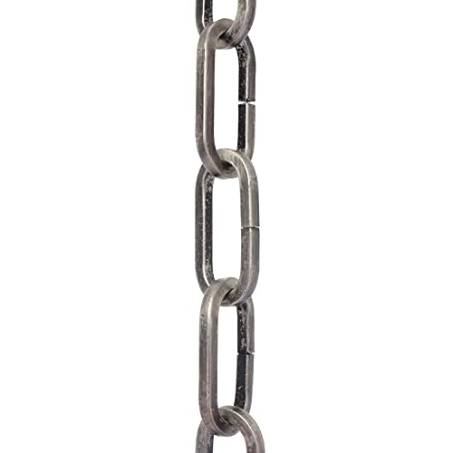 Image of RCH Hardware CH-I-49M-AN Iron Chandelier Chain, Antique Nickel (1 Foot)