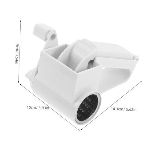 Rallador manual giratorio DECHOUS 2 piezas blanco miniatura 2