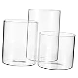 Bougeoirs : le bougeoir est très approprié pour vous lorsque vous souhaitez profiter d'un dîner romantique aux chandelles avec votre amoureux, des bougies chauffe-plat en verre transparent