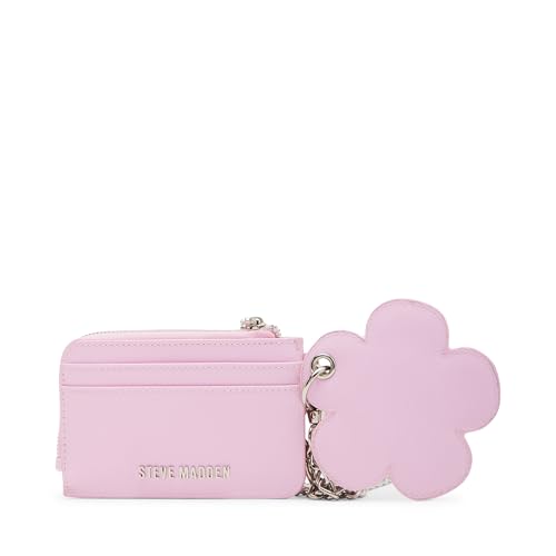 Steve Madden Women's Blooms Wallet & Flower Mirror Box Set3