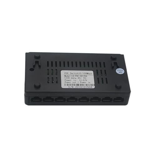 8 Puertos 6+2 PoE Injector Power Over Ethernet Sin Adaptador de Corriente Sistema de Red Familiar miniatura 2