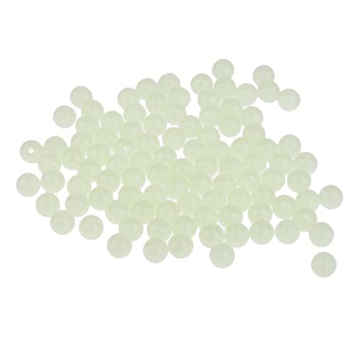 SNAPPSY 2x100x Luminous Beads Jewelry Making Glow Round Crafts Beads Decors Gifts 8mm-picture-22