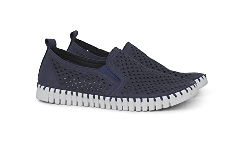 ILSE JACOBSEN Men's Tulip 140MEN Boat Shoe, Navy, 72