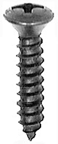 100 Tornillos Phillips Ovalados #8 x 3/4" miniatura 1