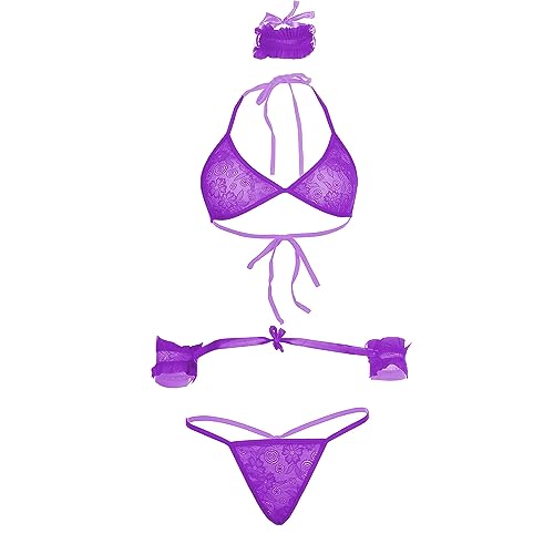 Image of MYZA Women's Lace Lingerie Set /Bikini Set (Pack of 1)