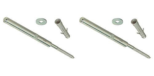 Gas N Pow3r - Soportes para Estante Flotante Ocultos (120 mm, fijación para masonería Oculta)