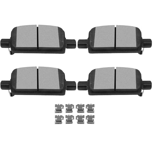 Image of SCITOO D2174-9419 Disc Brake Pads Sets Ceramic Rear Brake Pads w /Hardware