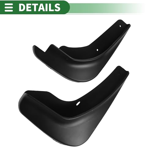 Image of Motoforti Mud Flaps Splash Guards Mud Guards for Buick Park Avenue 2008-2017 W /Mount Accessories